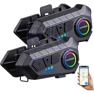 INTERCOMUNICADOR DE CAPACETE ONISTEK ON-MC822 DUPLO