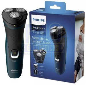 BARBEADOR PHILIPS AQUATOUCH SHAVER 1000 S1121/41 3 LÂMINAS 