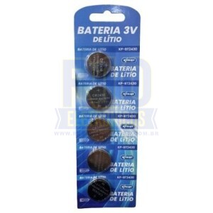 BATERIA 2430 KNUP CARTELA C/5 KP-BT2430 3V