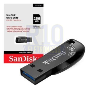 PENDRIVE 256GB SANDISK 3.0 Z410 ULTRA SHIFT