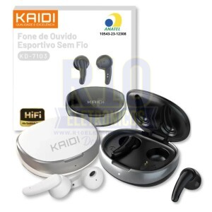 FONE BLUETOOTH KAIDI KD-7103 TWS ESPORTIVO 