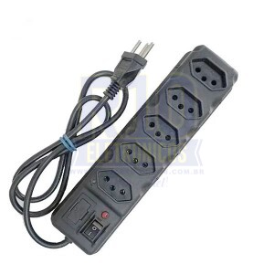 FILTRO DE LINHA 5 TOMADAS 85CM ELETRO GM-068