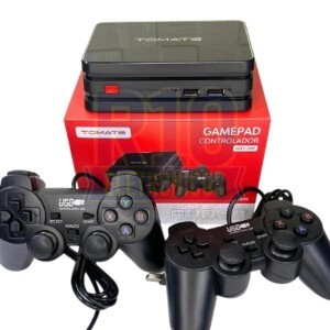 VIDEO GAME TOMATE MAY-009 4K 64BITS COM 2 CONTROLES