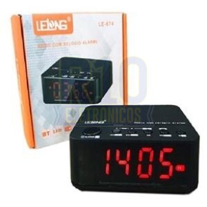 RADIO RELOGIO LELONG FM  LE-674 FM/BLUETOOTH 