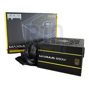 FONTE ATX REVENCER MAXIMUS 650W 80PLUS BRONZE PFC ATIVO FO-MAX02