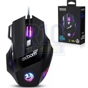 MOUSE GAMER EXBOM MS-G260 7 BOTÕES