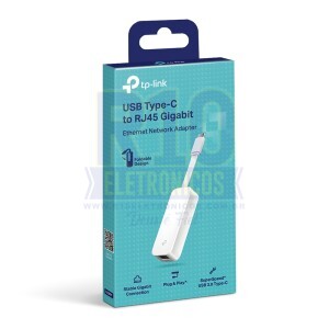 ADAPTADOR DE REDE TP-LINK UE300C TIPO-C/RJ45 GIGABIT