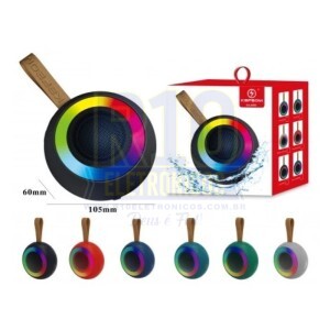 CAIXA DE SOM BLUETOOTH KAPBOM KA-8560 LED