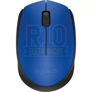 MOUSE LOGITECH SEM FIO M170 AZUL