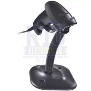 LEITOR COD. BARRAS COM SUPORTE KNUP C/FIO KP-1017A+