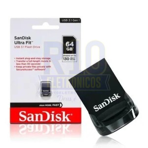 PENDRIVE 64GB SANDISK ULTRA FIT Z430 3.1