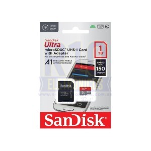 MICRO SD 1TB SANDISK ULTRA 150MB/S A1 SDSQUAC-1T00-GN6MA