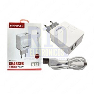 CARREGADOR IPHONE KAPBOM KA-5603-TY 5.1A 2USB