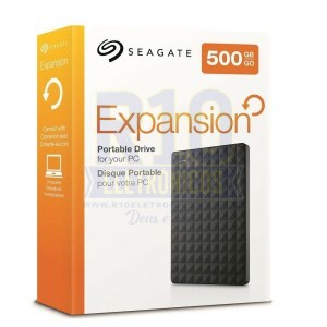 HD EXTERNO 500GB SEAGATE PORTÁTIL 