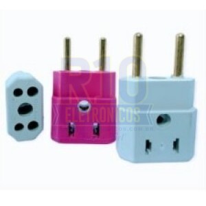 ADAPTADOR DE TOMADA BOB MODERNO 10A/20A GM-003
