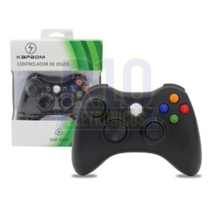 CONTROLE XBOX 360 SEM FIO KAPBOM KAP-360W