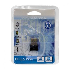 ADAPTADOR BLUETOOTH 5.0 USB PARA PC XK-08