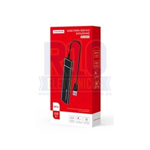 CASE PARA SSD M2 SATA/NVME TOMATE MCS-M231 USB3.1 TIPO-C
