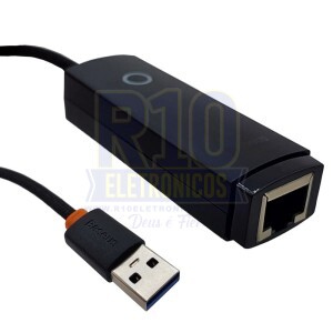 ADAPTADOR DE REDE USB-A PARA RJ45 BASEUS WKQX000001 10/100