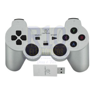 GAME STICK KAPBOM KAP-5W E BRANCO COM 2 CONTROLES SEM FIO 64GB +20000 JOGOS