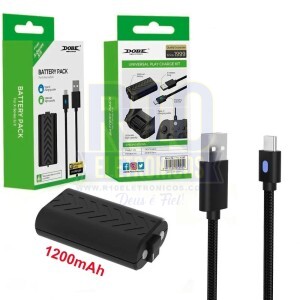 BATERIA+CABO XBOX SERIES S/X DOBE TYX-0634B 1200MAH