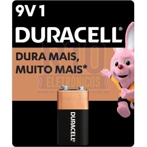 BATERIA DURACELL 9V ALKALINA