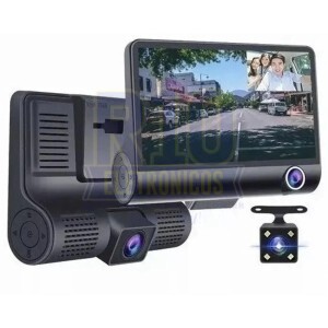 CAMERA VEICULAR KNUP S132 KIT DVR AUTOMOTIVO